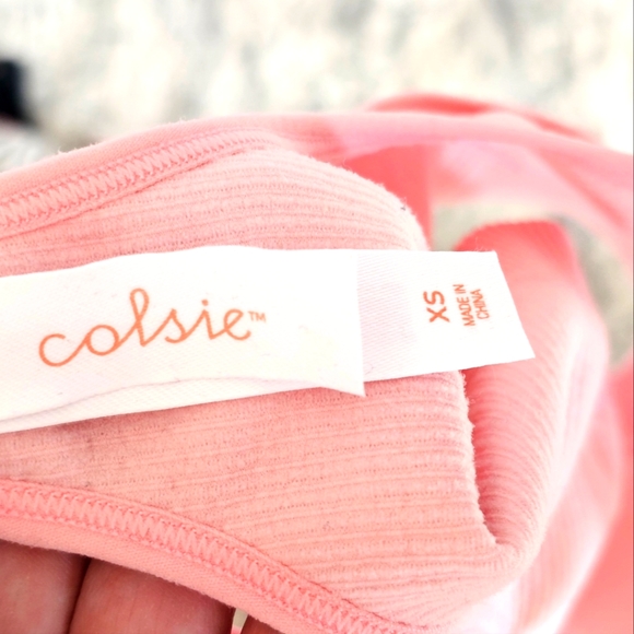Colsie Bralette PINK XS - Picture 3 of 3